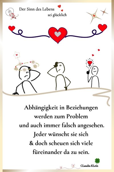 Abhängigkeit in Beziehungen ~ das Problem