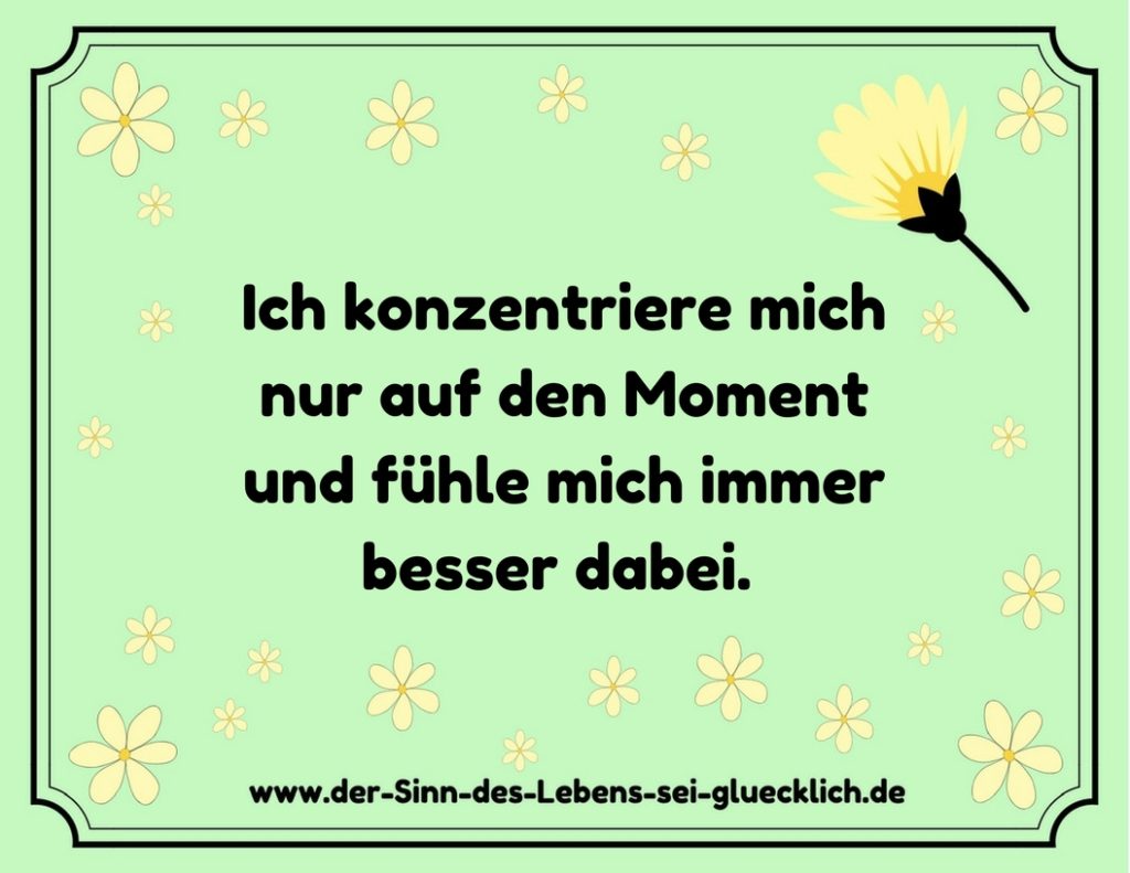 Affirmation Leben Affirmation Leben