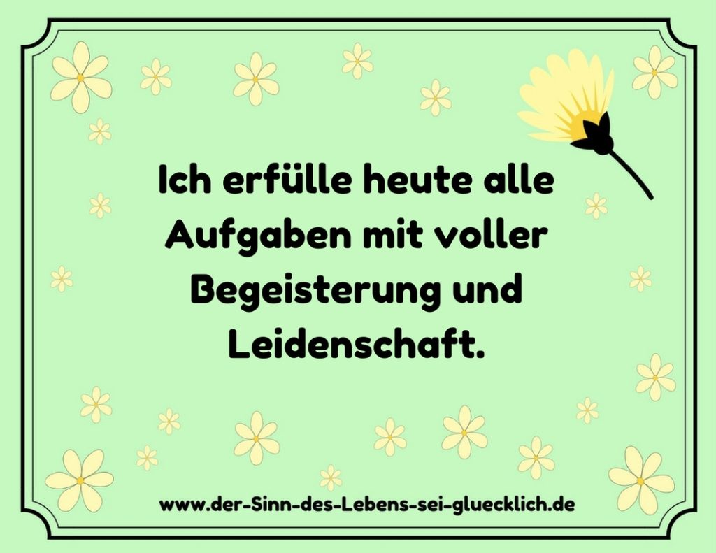 kraftvolle Affirmation kraftvolle Affirmation