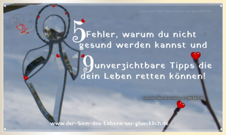 Gesund leben Tipps ❤✔ - Fehler & unverzichtbare Tipps