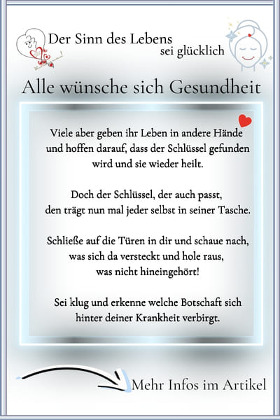 Gesund leben Tipps - Alle wünschen sich Gesundheit
