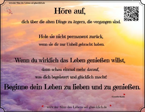 Leben genießen Spruch Leben genießen Spruch