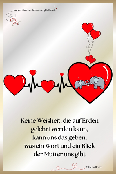 Muttertag - Ein Zitat der Liebe
