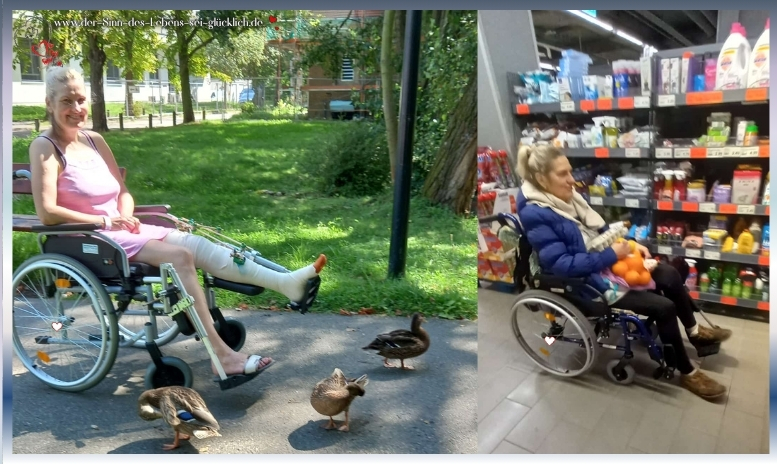 Schmerzlöser - Affirmationen - Hilfe bei Beinbruch