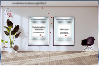 Schmerzlöser Affirmationen - stärkende Worte A 2 Set