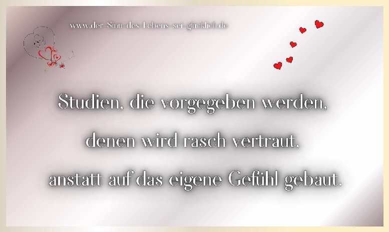 Warum werden wir krank - Studien blind vertraut