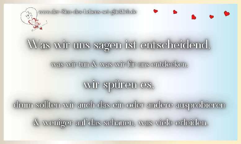 Warum werden wir krank - Überprüfe deine Worte