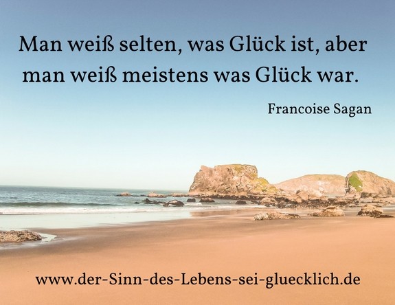 Im unglück sprüche glück Zitate Glück